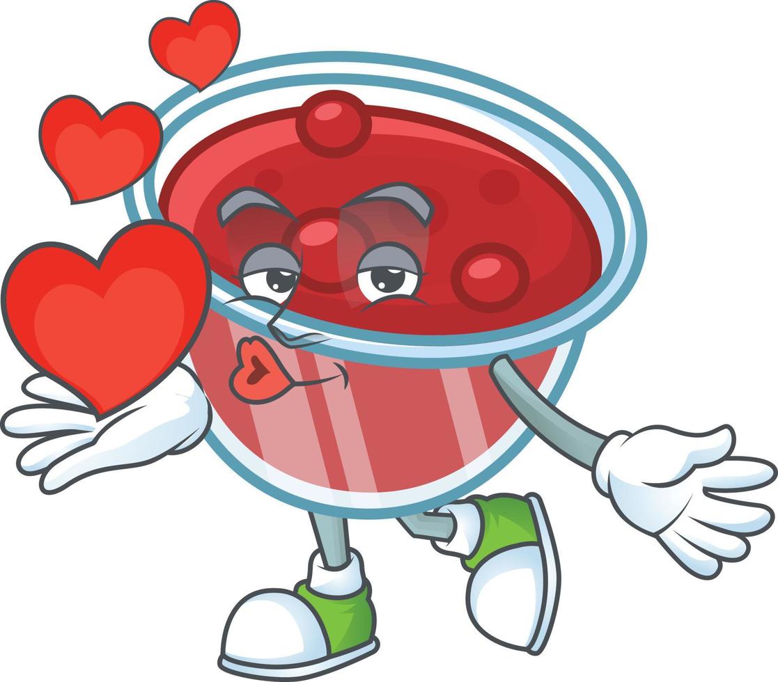 Canberries Sauce Vector