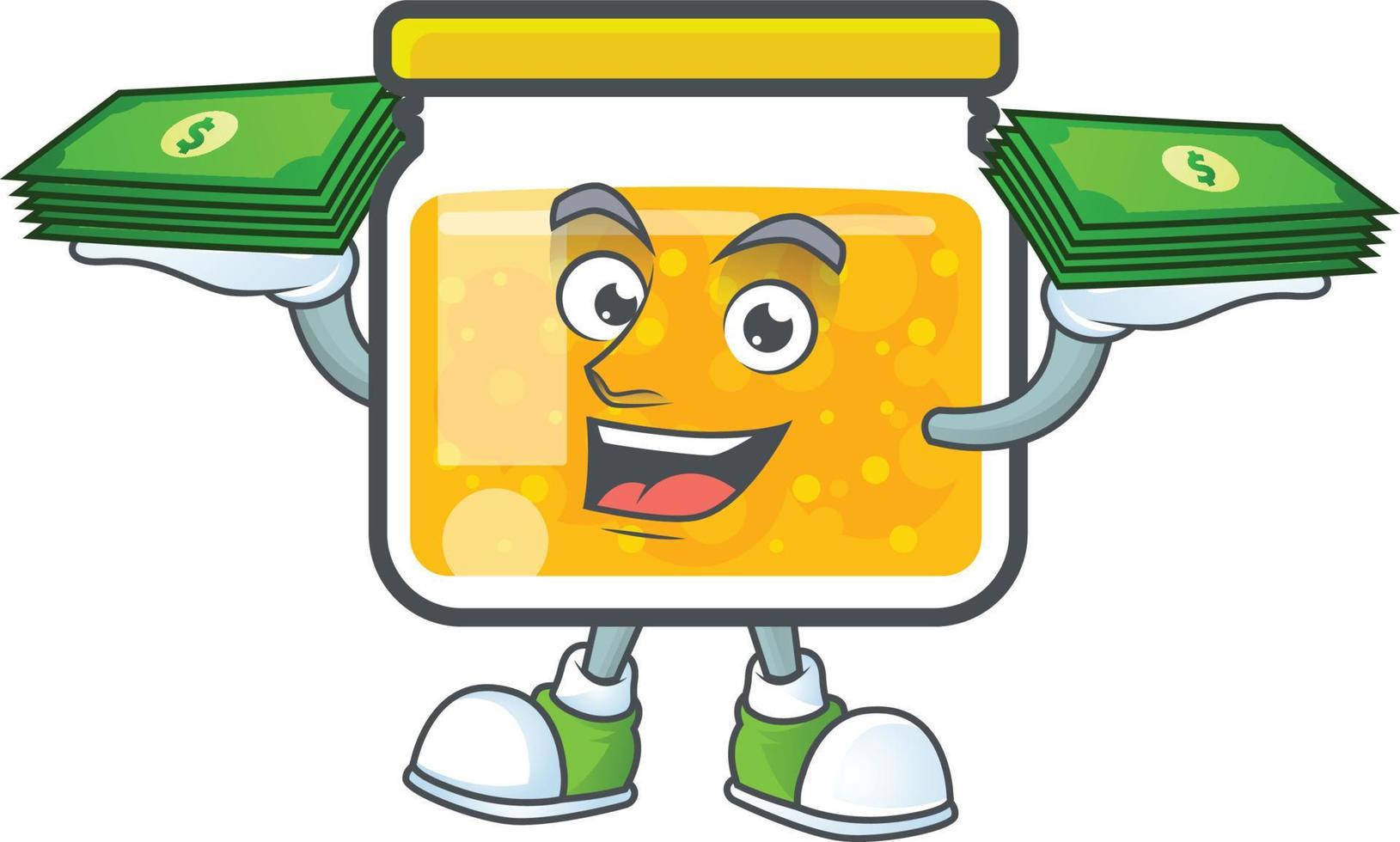 Sweet Jam Cartoon Vector