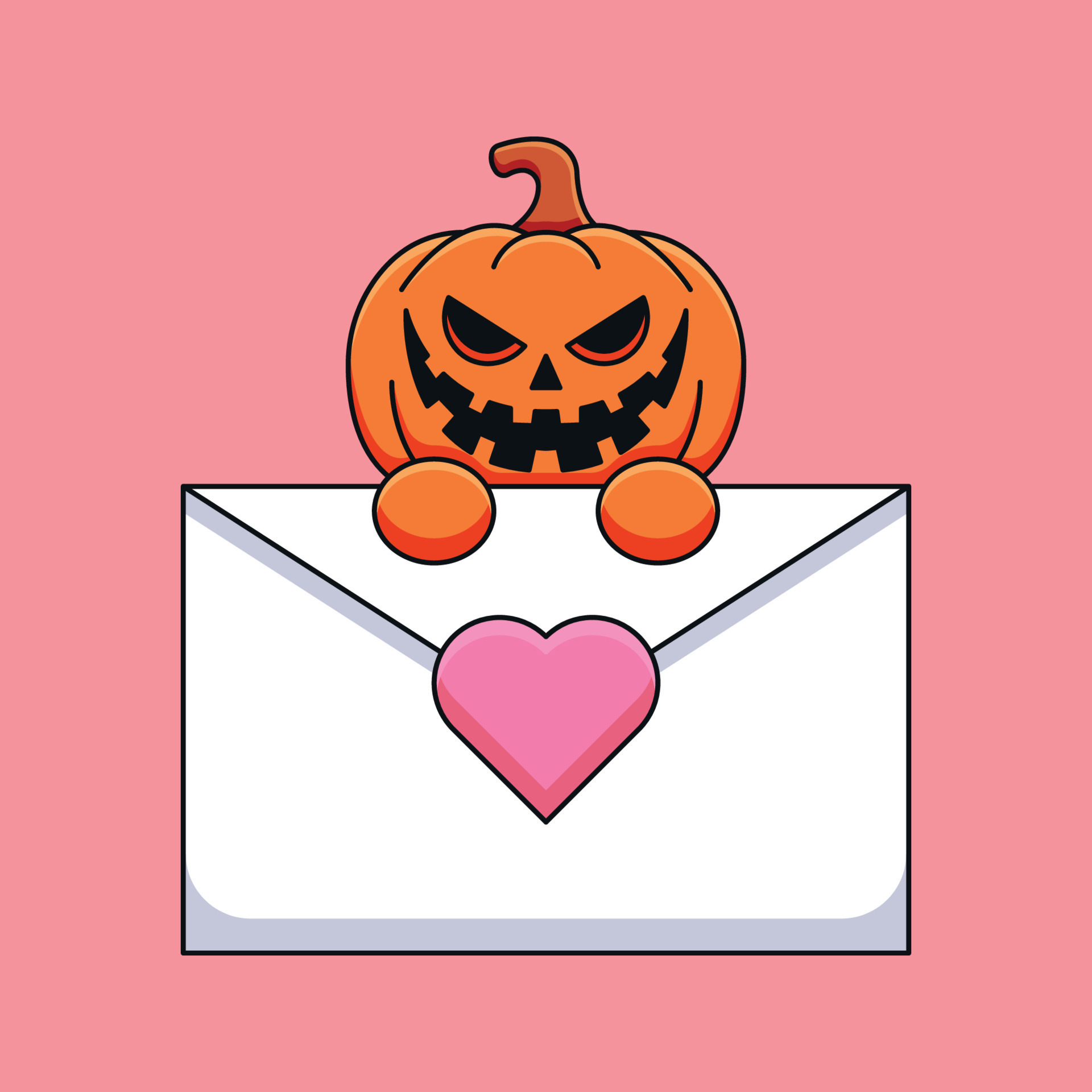 Premium Vector  Cute pumpkin cat halloween cartoon mascot doodle art hand  drawn concept vector kawaii icon illustration