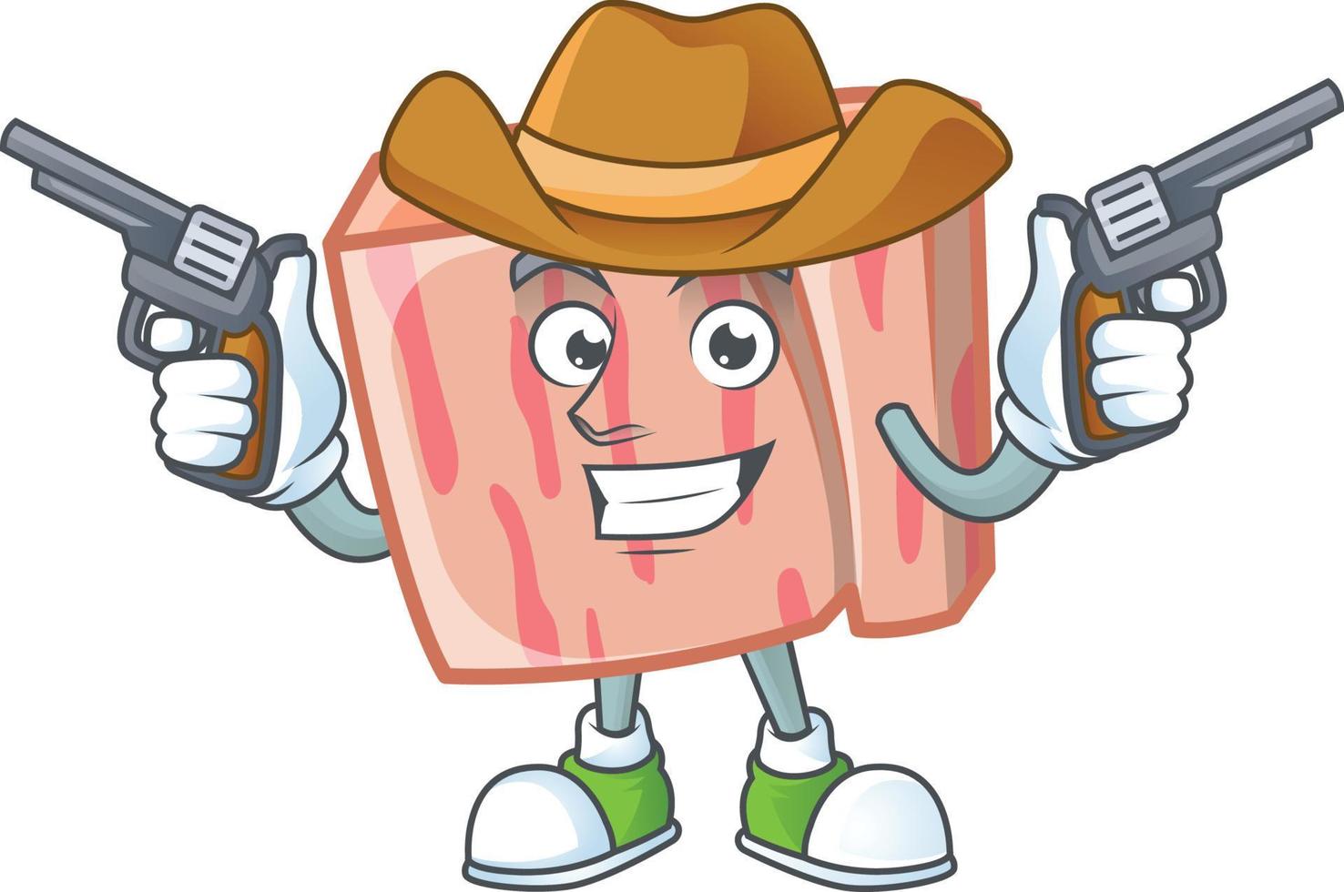 Fresh Meat Cartoon Vector