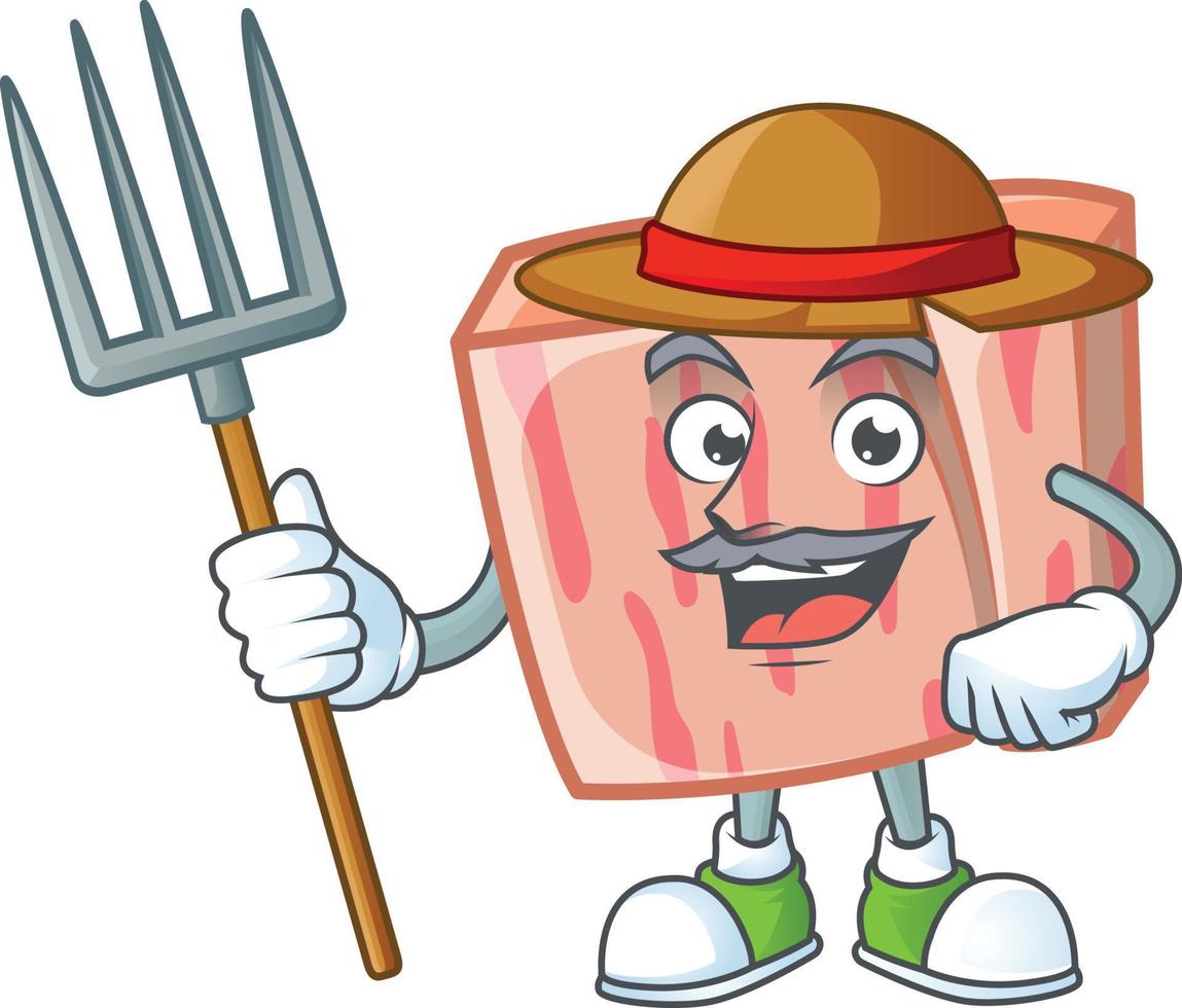 Fresh Meat Cartoon Vector