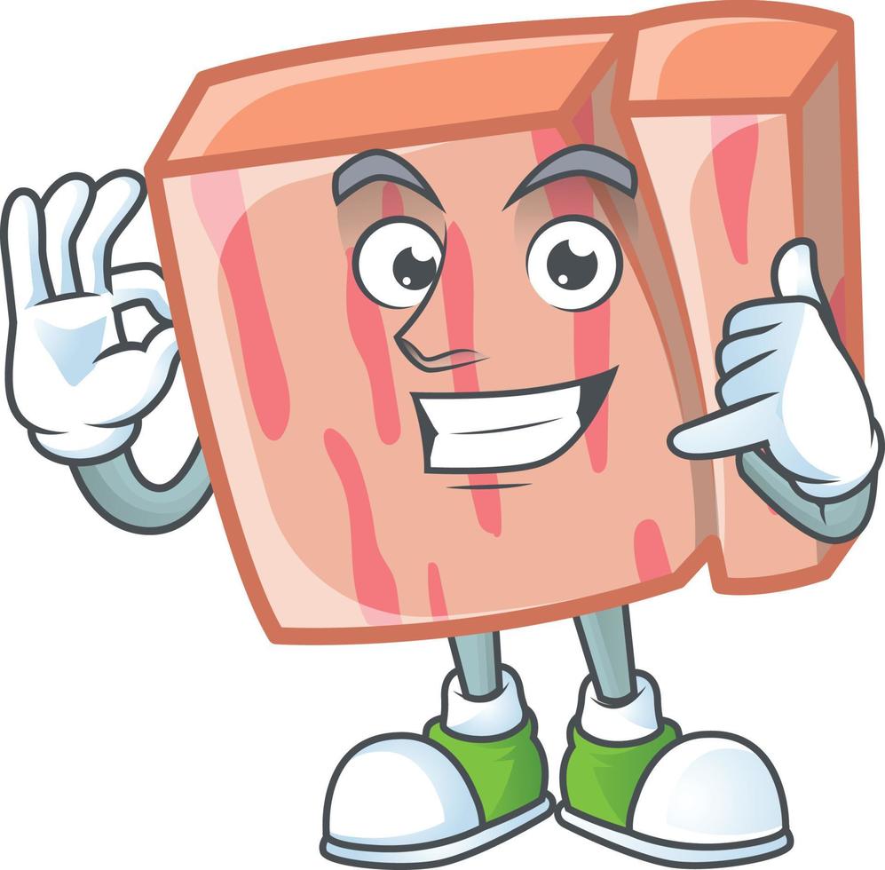 Fresh Meat Cartoon Vector