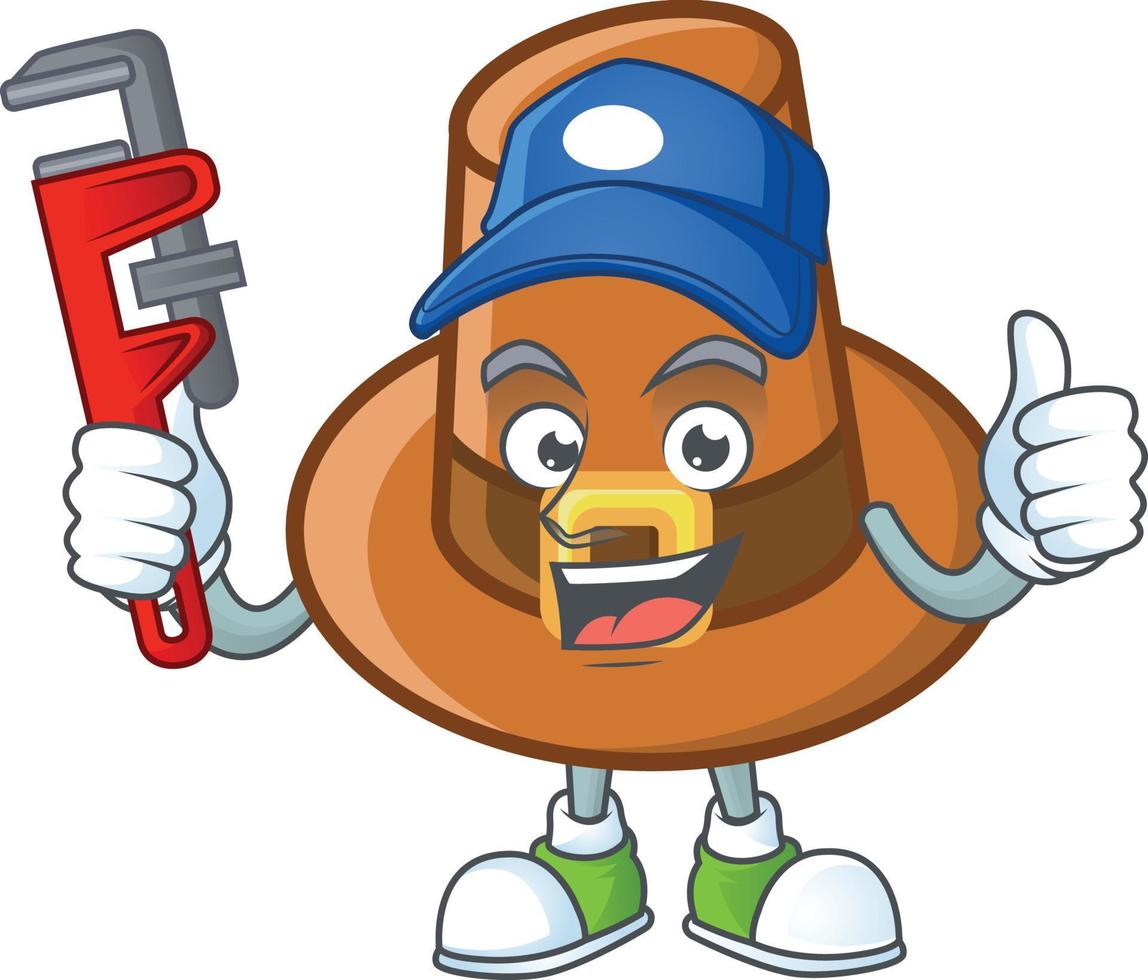 Brown Pilgrim Hat Vector