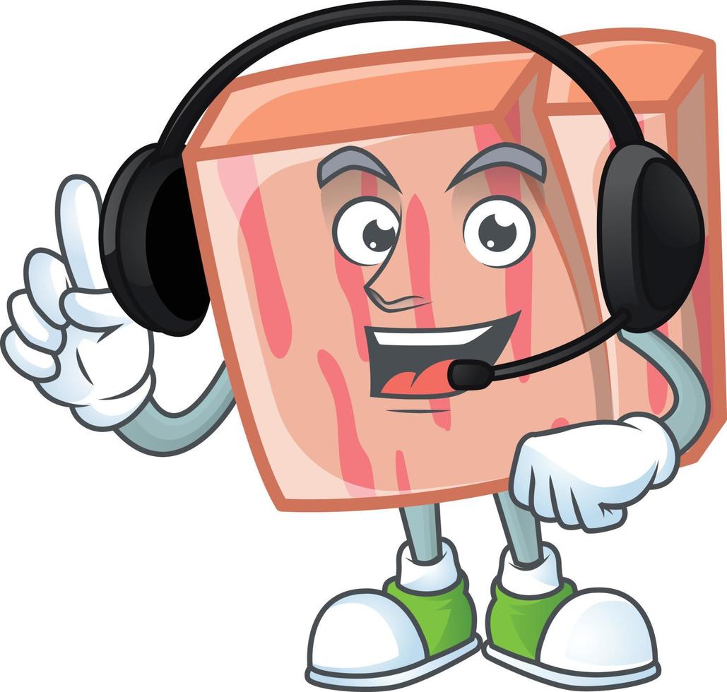 Fresh Meat Cartoon Vector