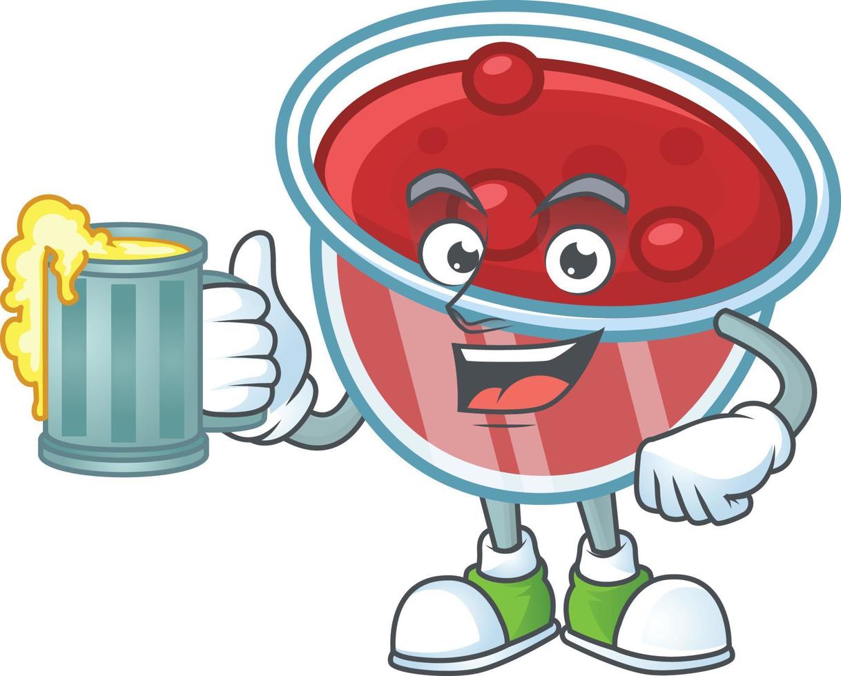 Canberries Sauce Vector