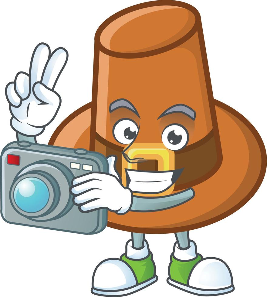 Brown Pilgrim Hat Vector