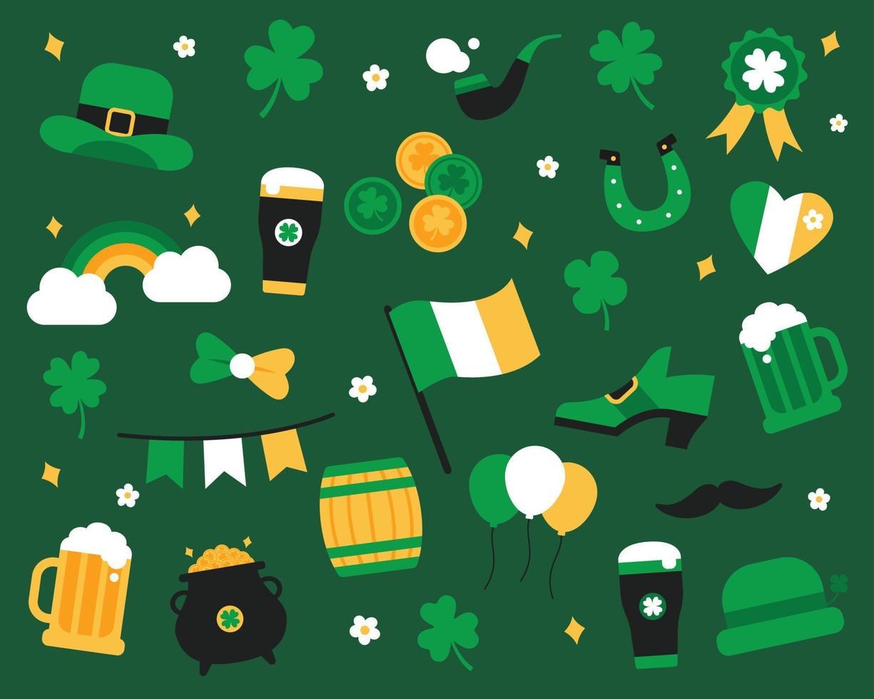 St. Patricks Day Vector Objects