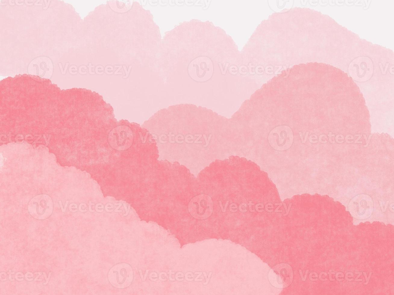 Cloudy Watercolor Background photo