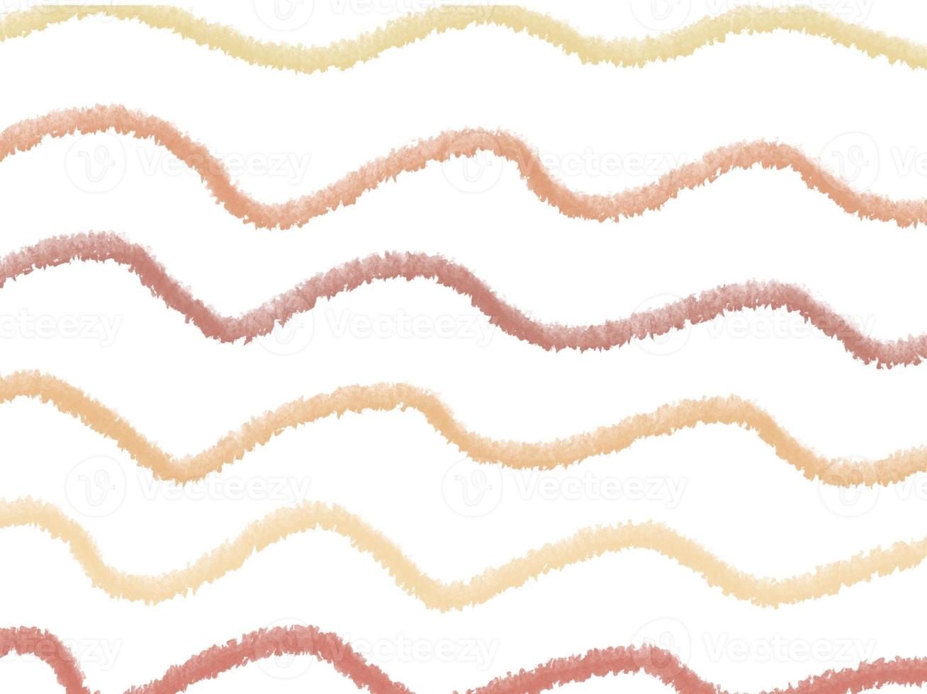 Textured Wavy Watercolor Line Background photo