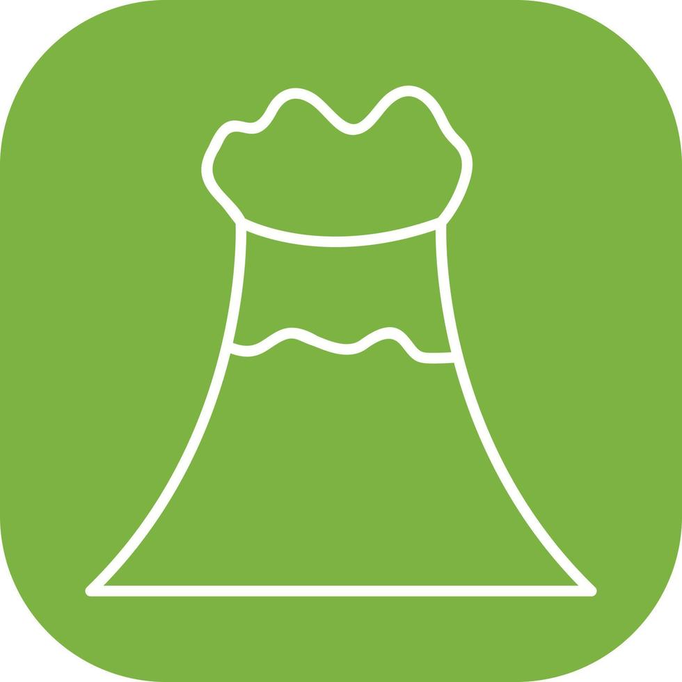 Volcano Vector Icon