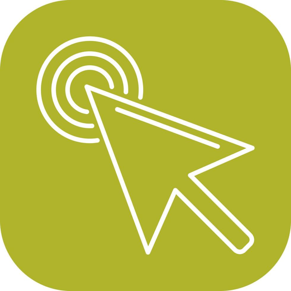 Unique Click Vector Icon