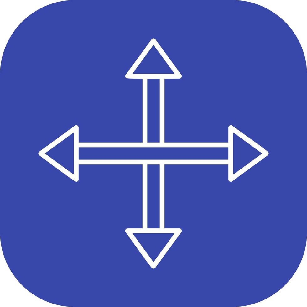 Unique Move Vector Icon