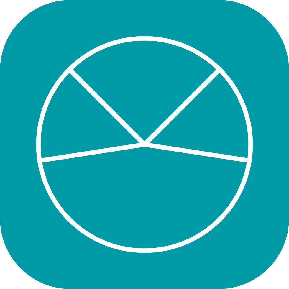 Pie Chart Analysis Vector Icon
