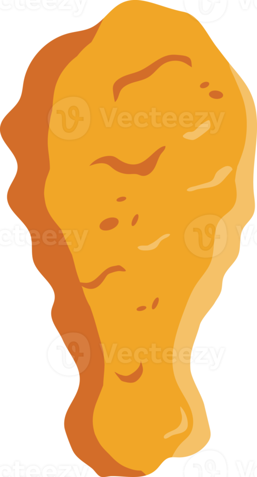 Fried chicken leg png