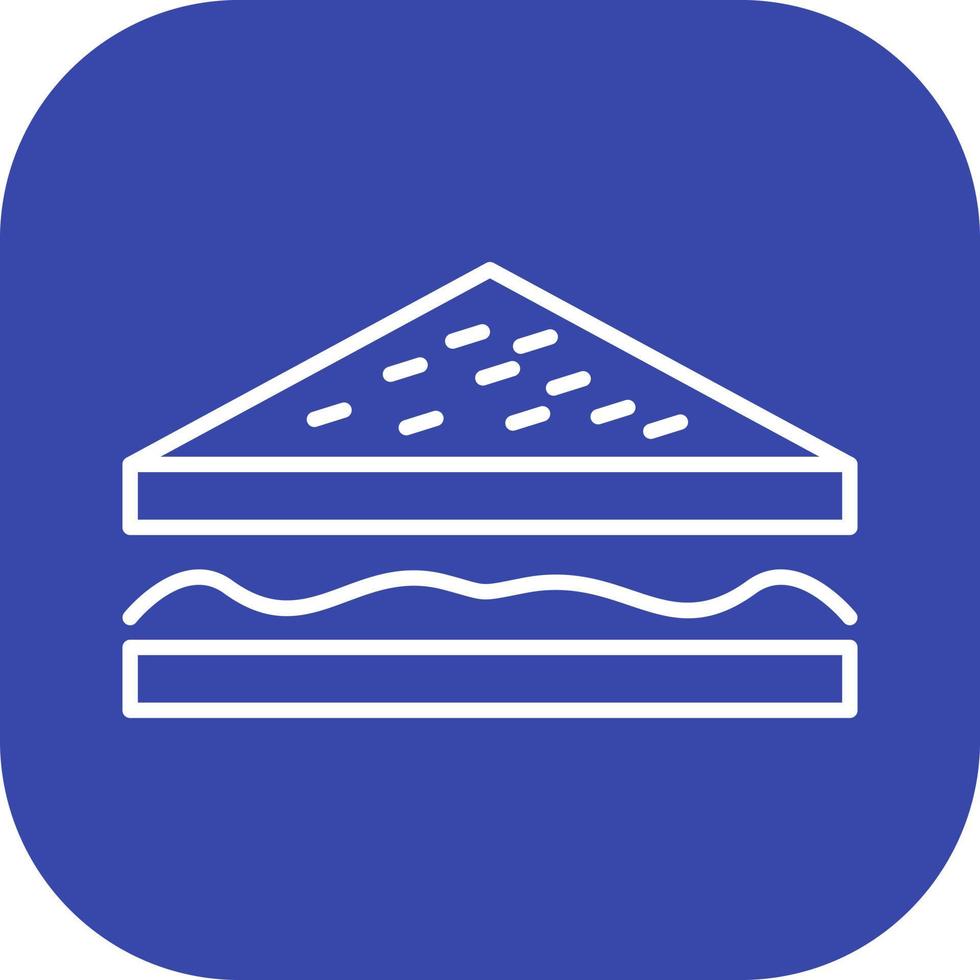 Unique Sandwich Vector Icon