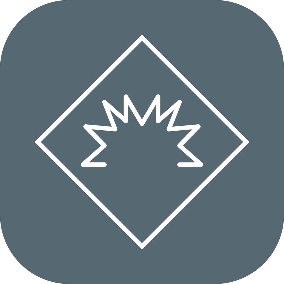 Danger of Welding Flash Vector Icon