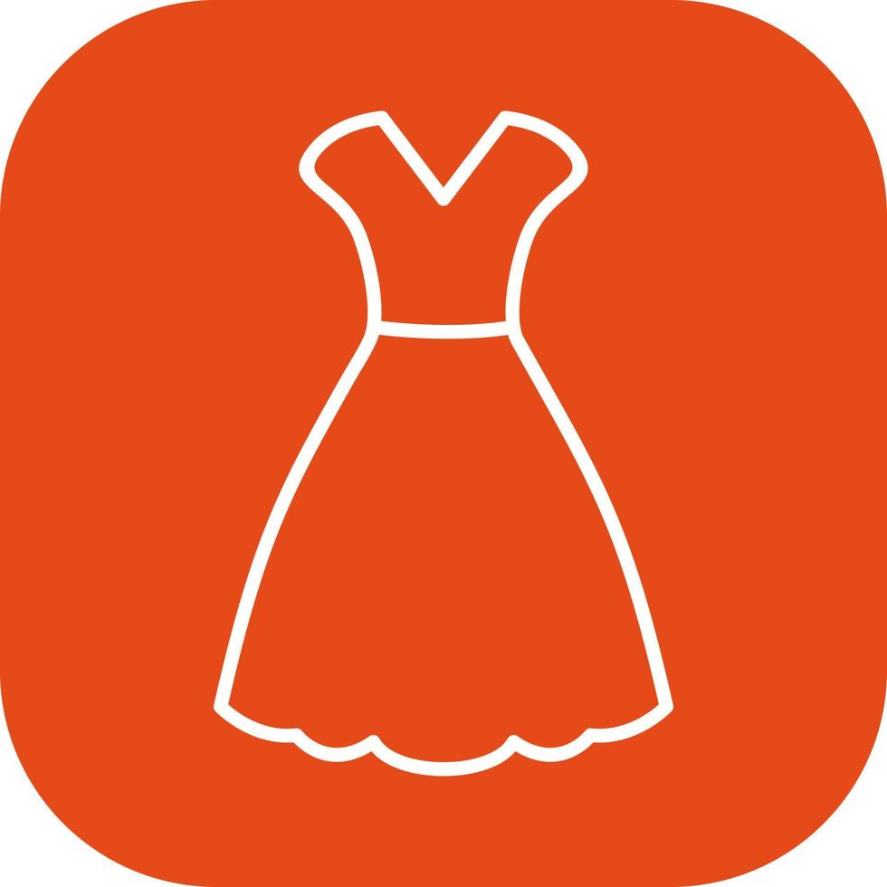 Woman Dress Vector Icon