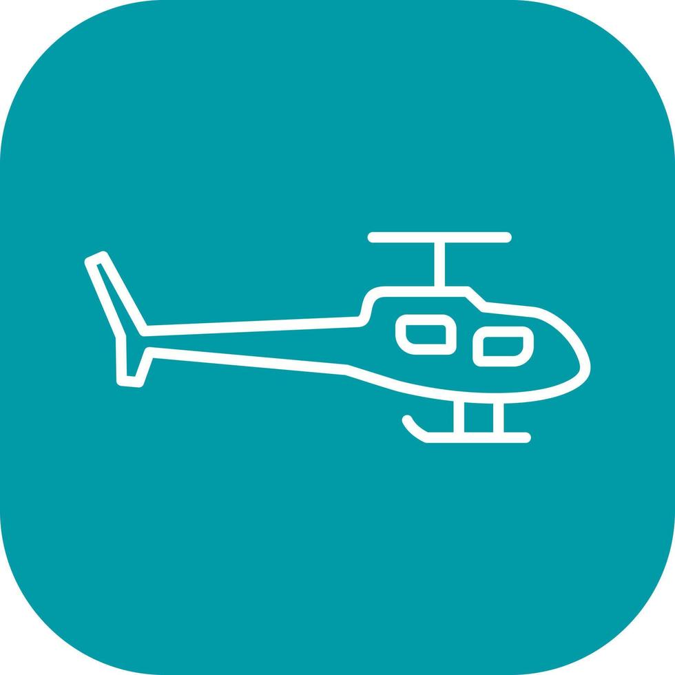 Helicopter Vector Icon