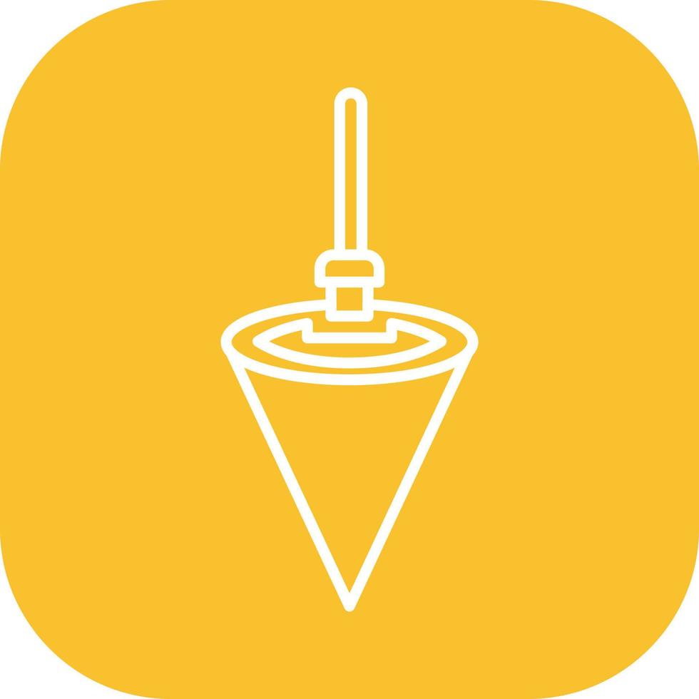 Plumb Bob Vector Icon