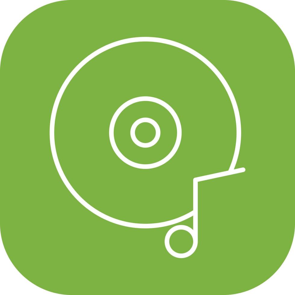 Music CD Vector Icon