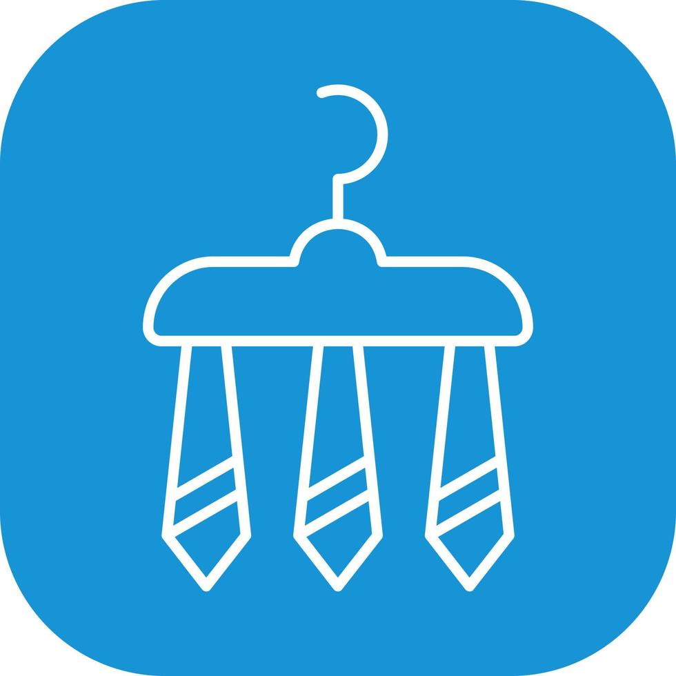 Three Ties Vector Icon