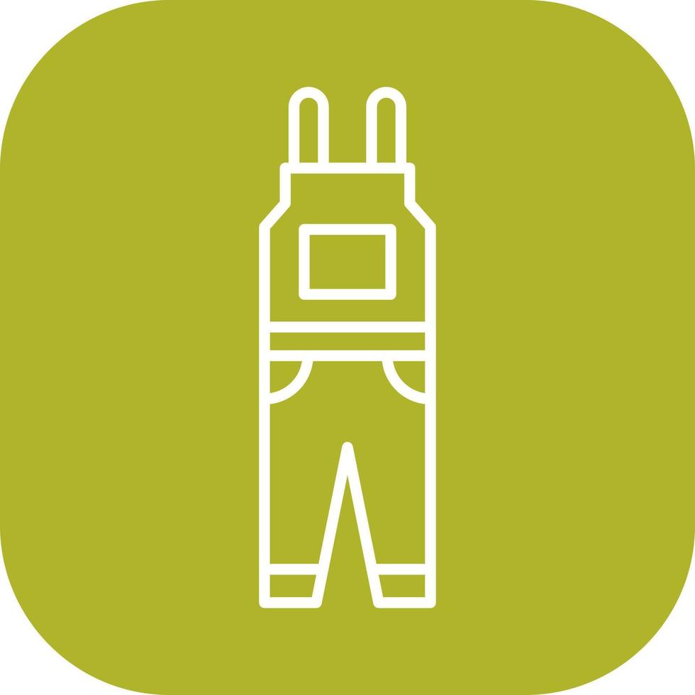 Jumpsuit Vector Icon