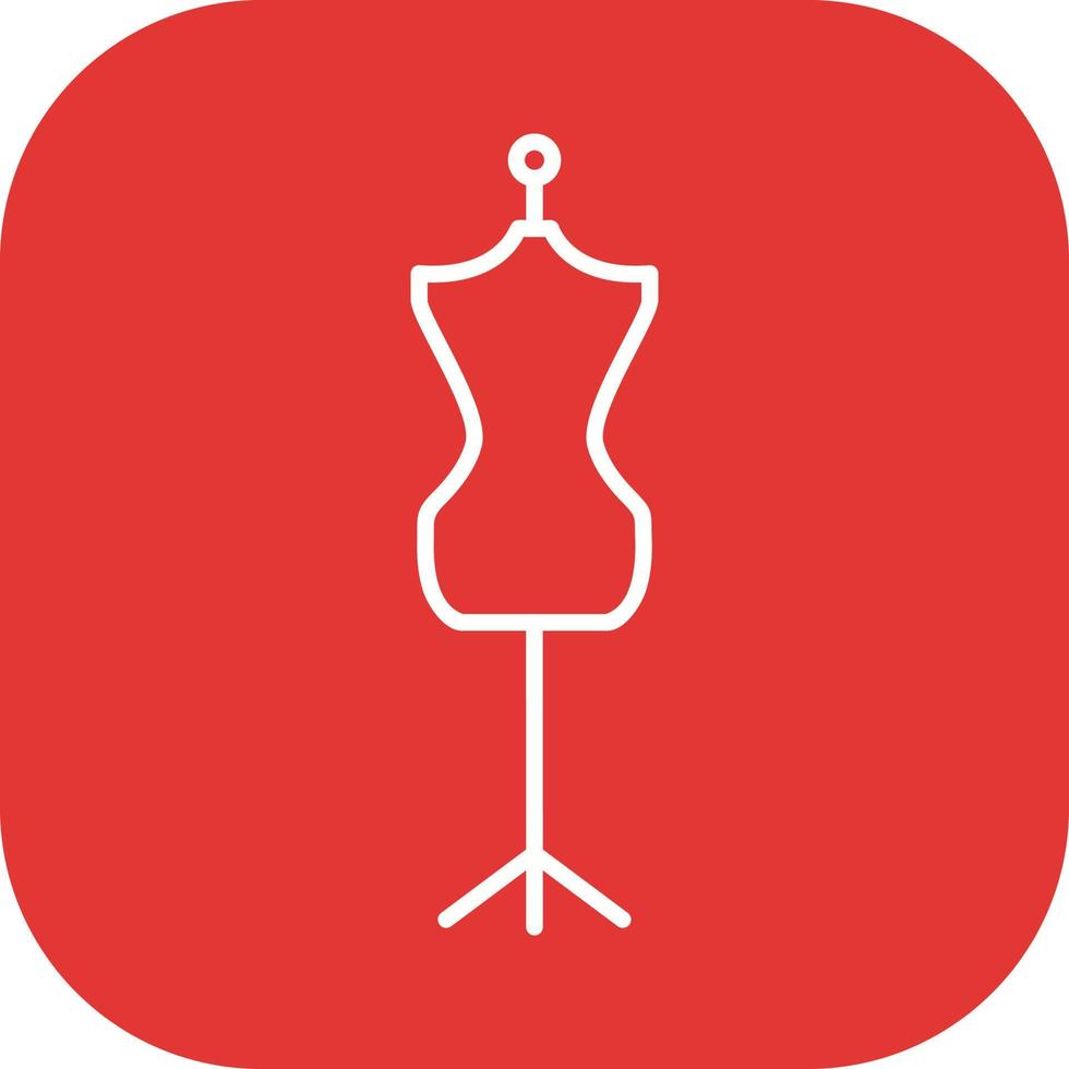Dress Holder Vector Icon