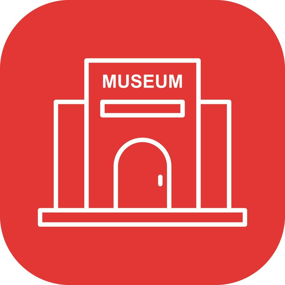 Museum Building Vector Icon