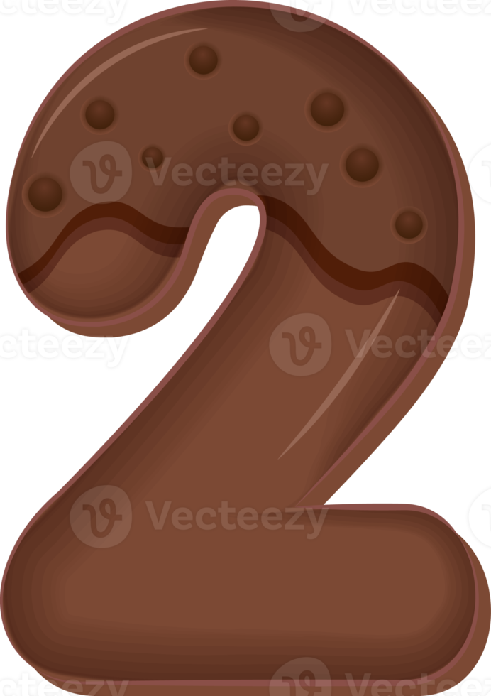 Chocolate Number 2 png