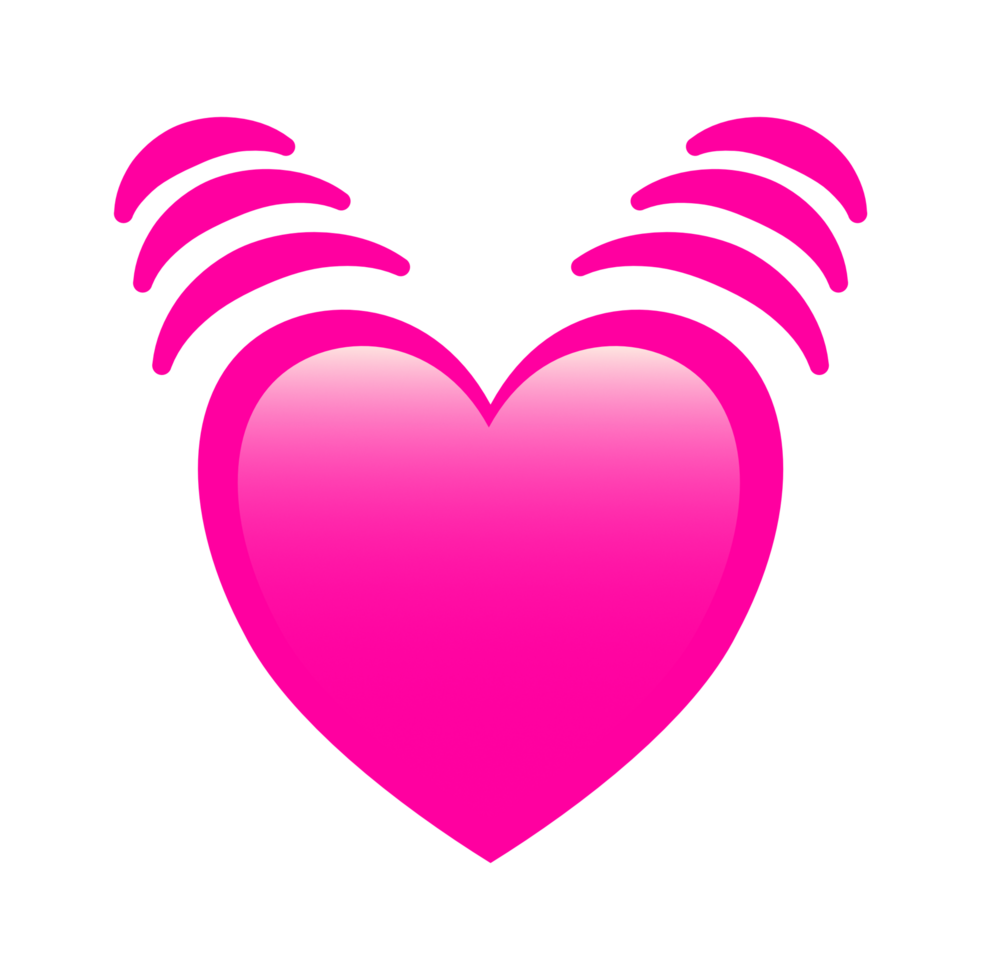 coeur emoji fichier png