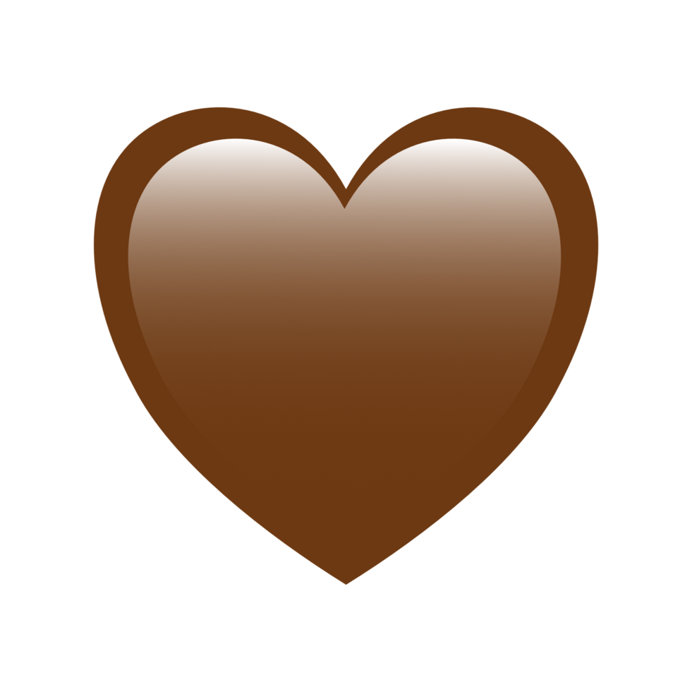 emoji de coração arquivo png