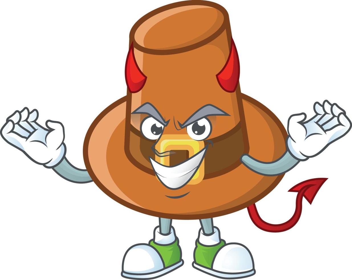 Brown Pilgrim Hat Vector