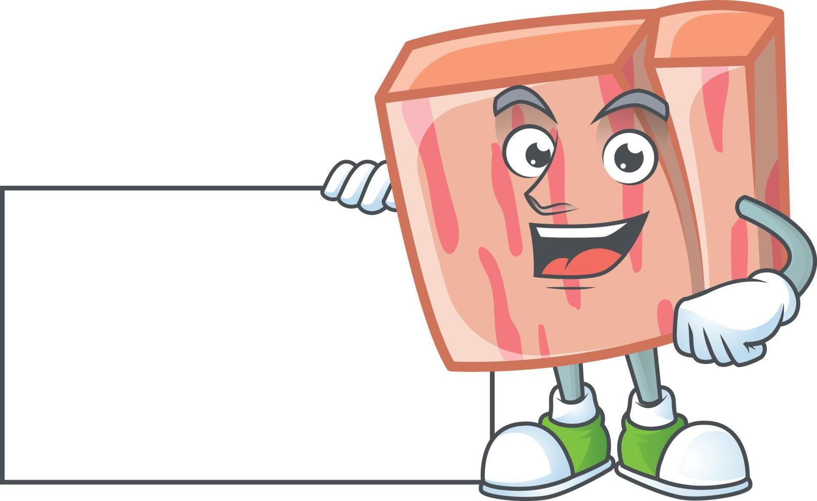 Fresh Meat Cartoon Vector