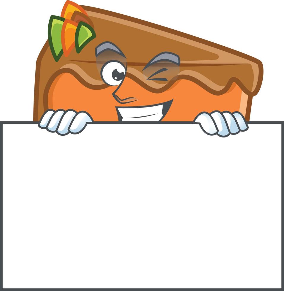 Slice Cake Thanksgiving Vector