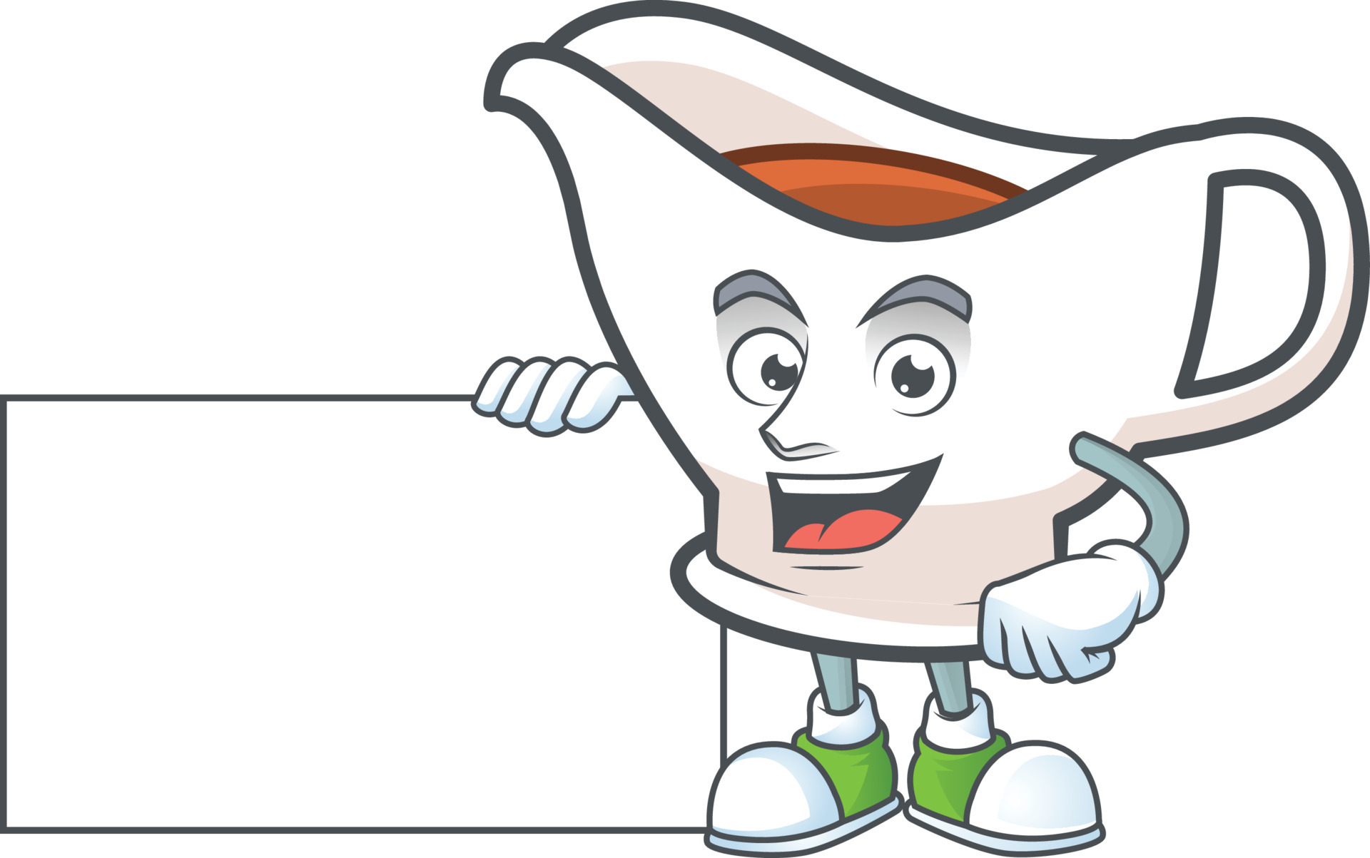 Gravy Boat Vector 18825083 Vector Art at Vecteezy