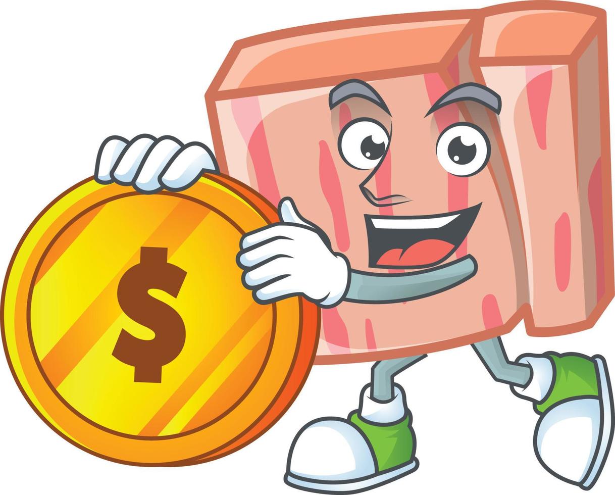Fresh Meat Cartoon Vector