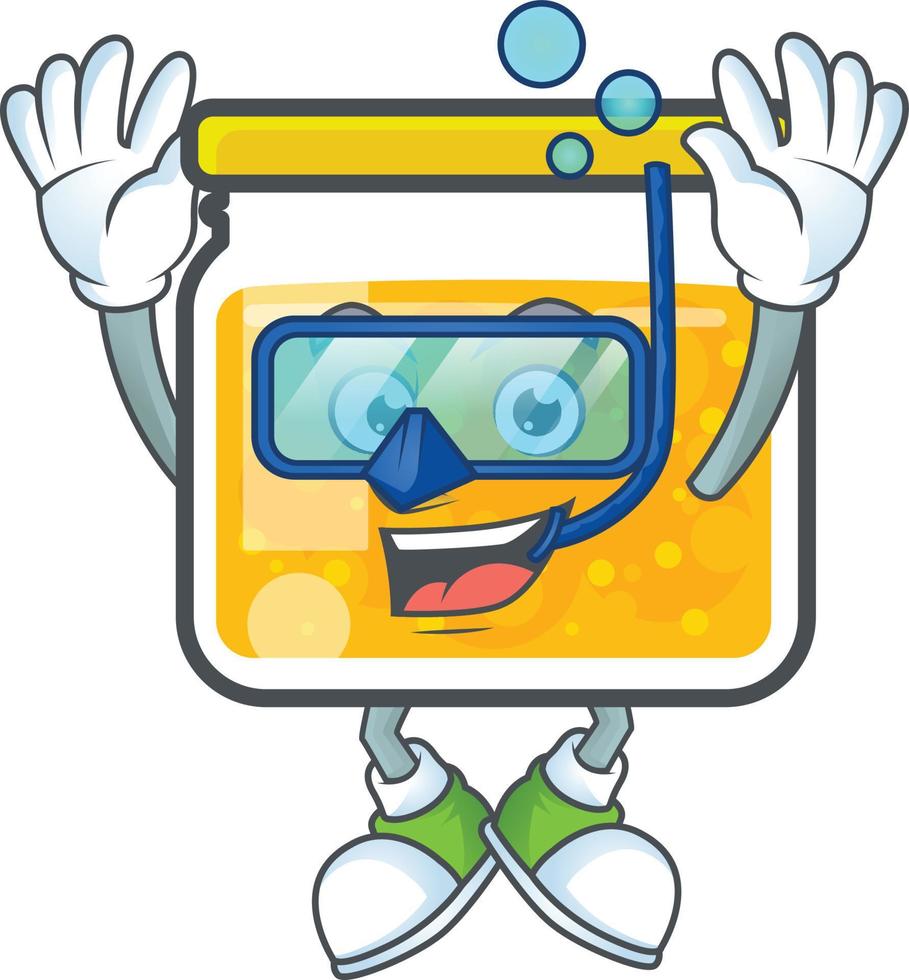 Sweet Jam Cartoon Vector