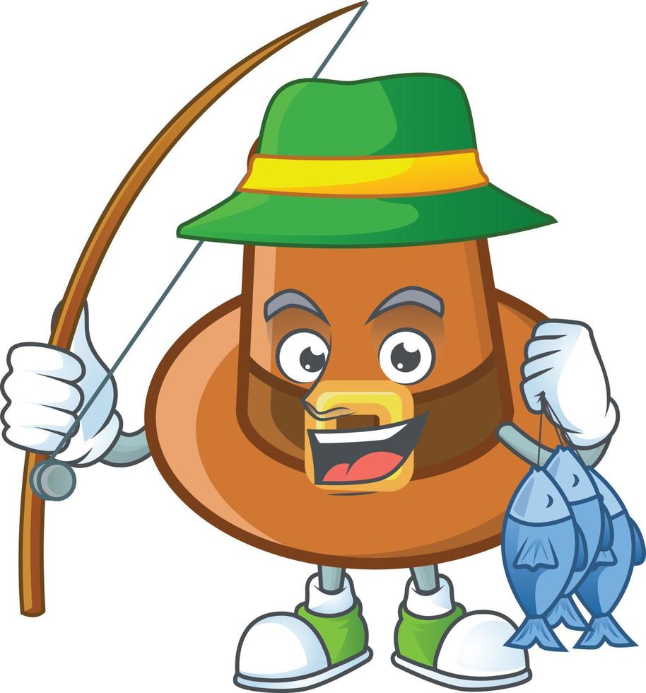 Brown Pilgrim Hat Vector