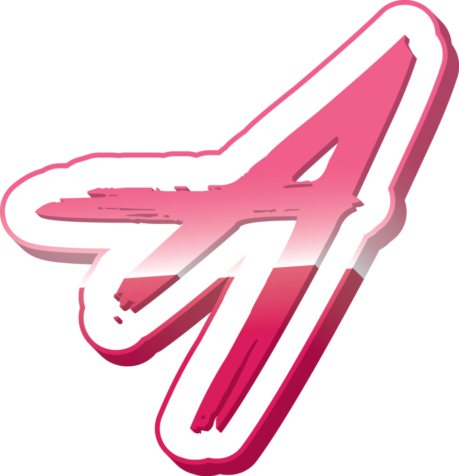 3d alphabet text effect and letter. png