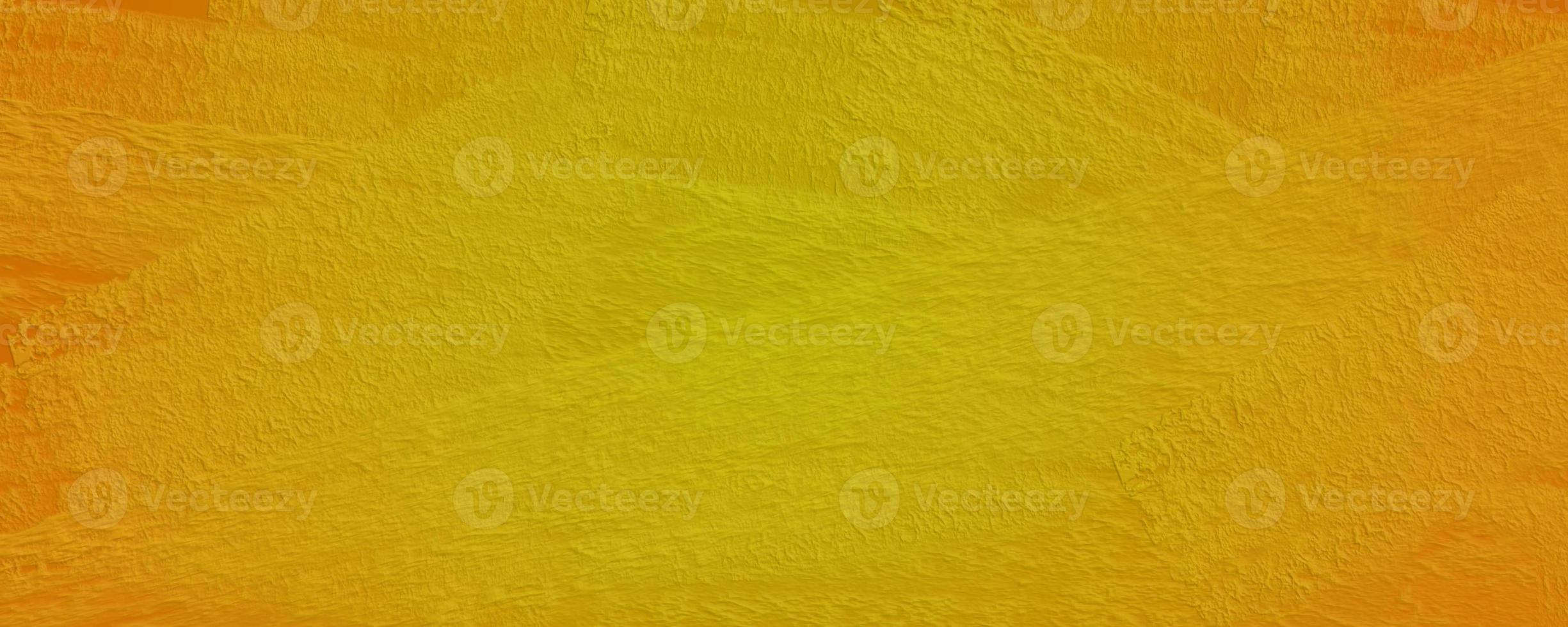 dolor de pincel de papel pintado áspero para fondo abstracto, fondo de logotipo, color amarillo foto