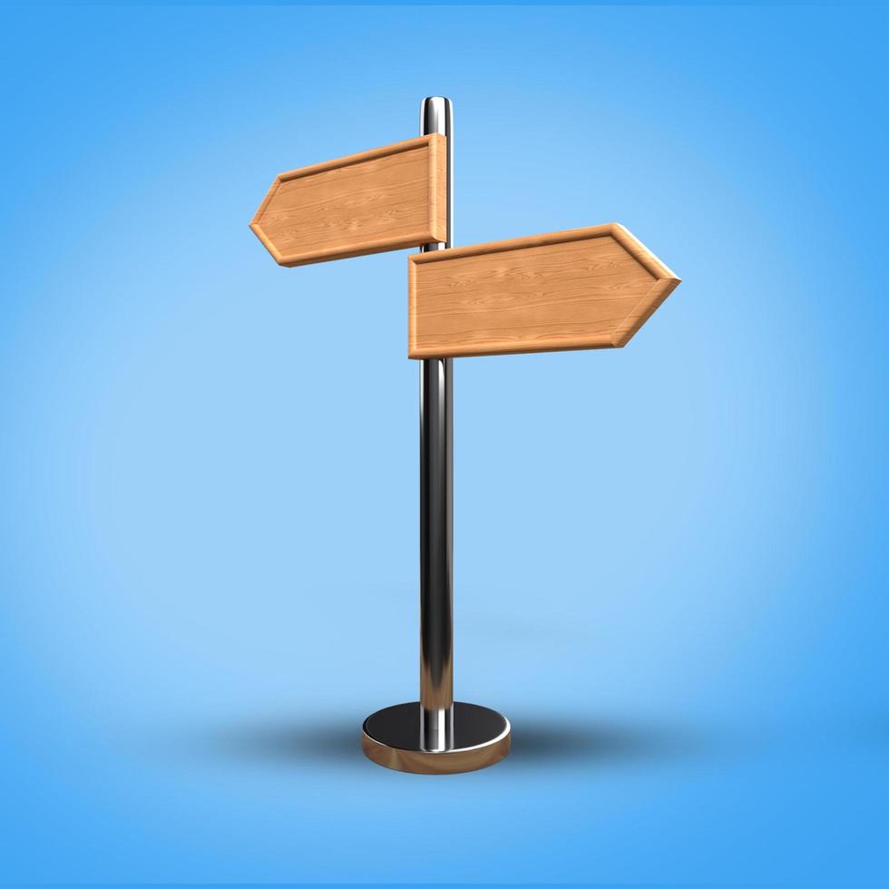 3D bundle of directions, sign, place village, city photo