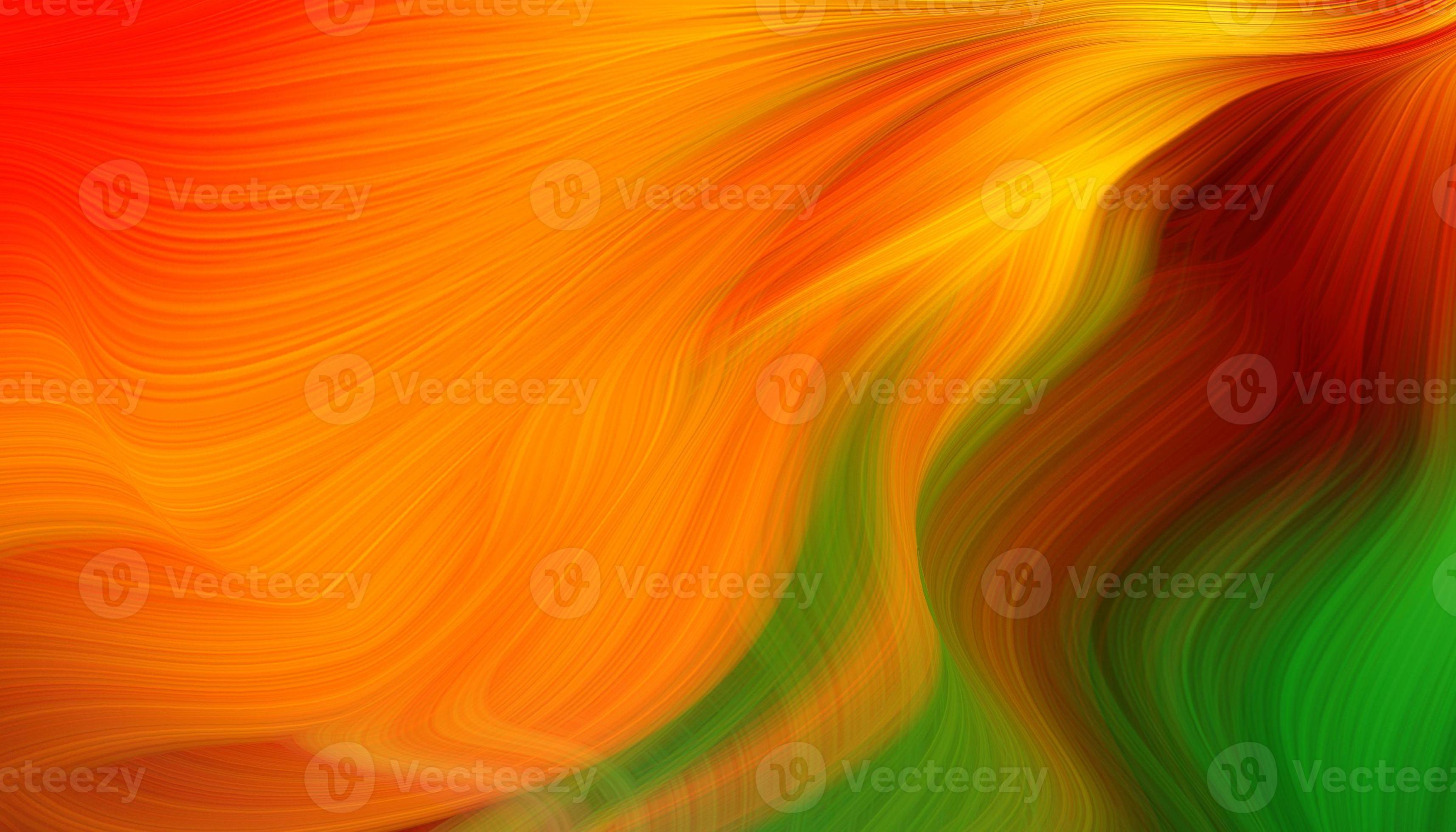 abstract wallpaper background fur light colors green, red, orange