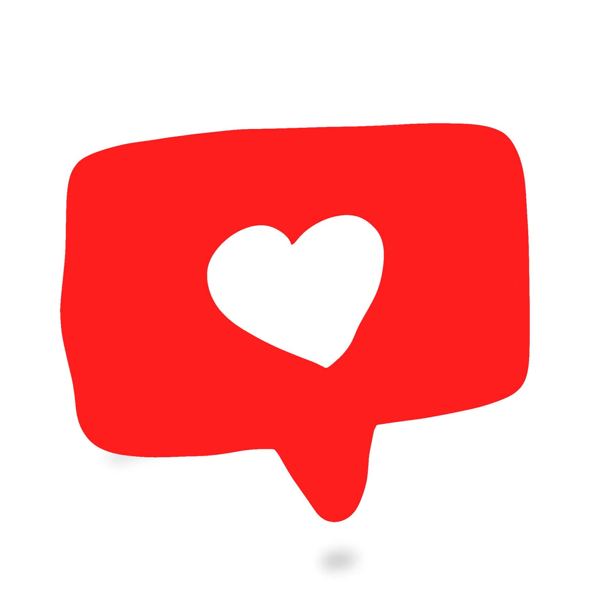 Social media Heart shape icon 18826173 PNG