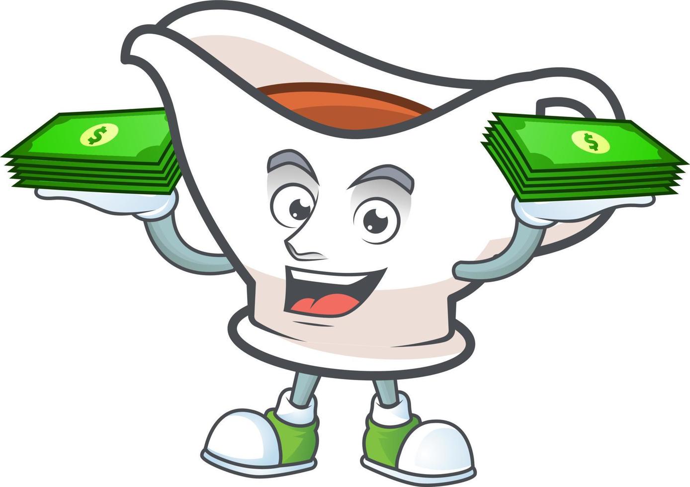 Gravy Boat Vector