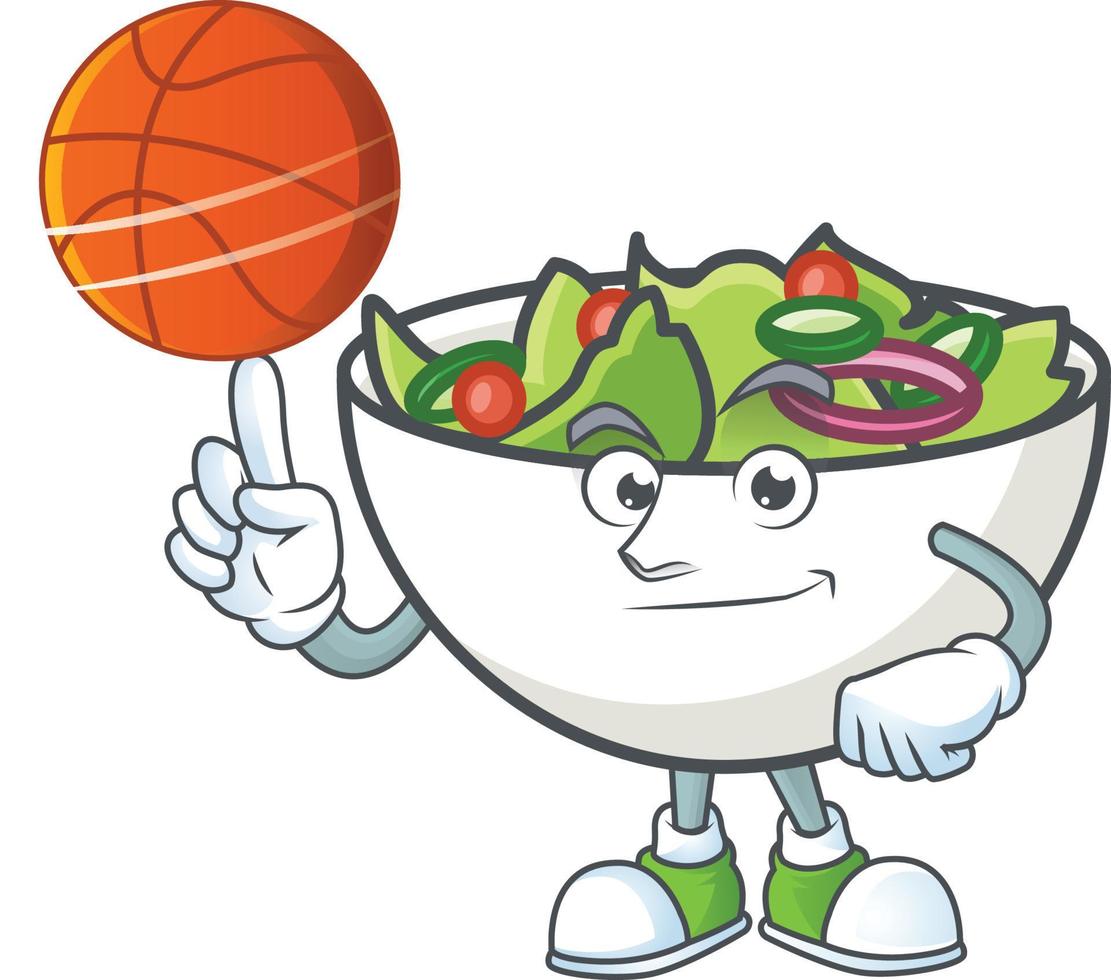 Salad In The a Bowl Vector