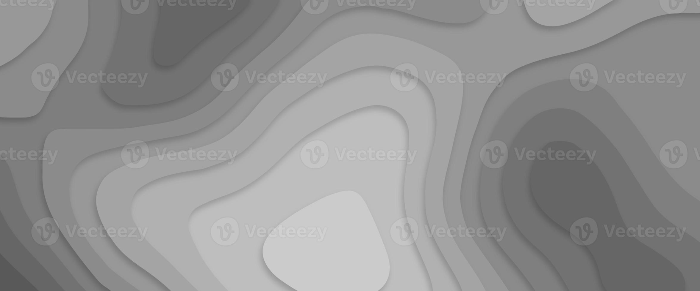 Colorful papercut background colorful dynamic wavy layers. Abstract gradient fluid shape. Color geometric form. Map line of topography. Wave paper cut with place for text photo