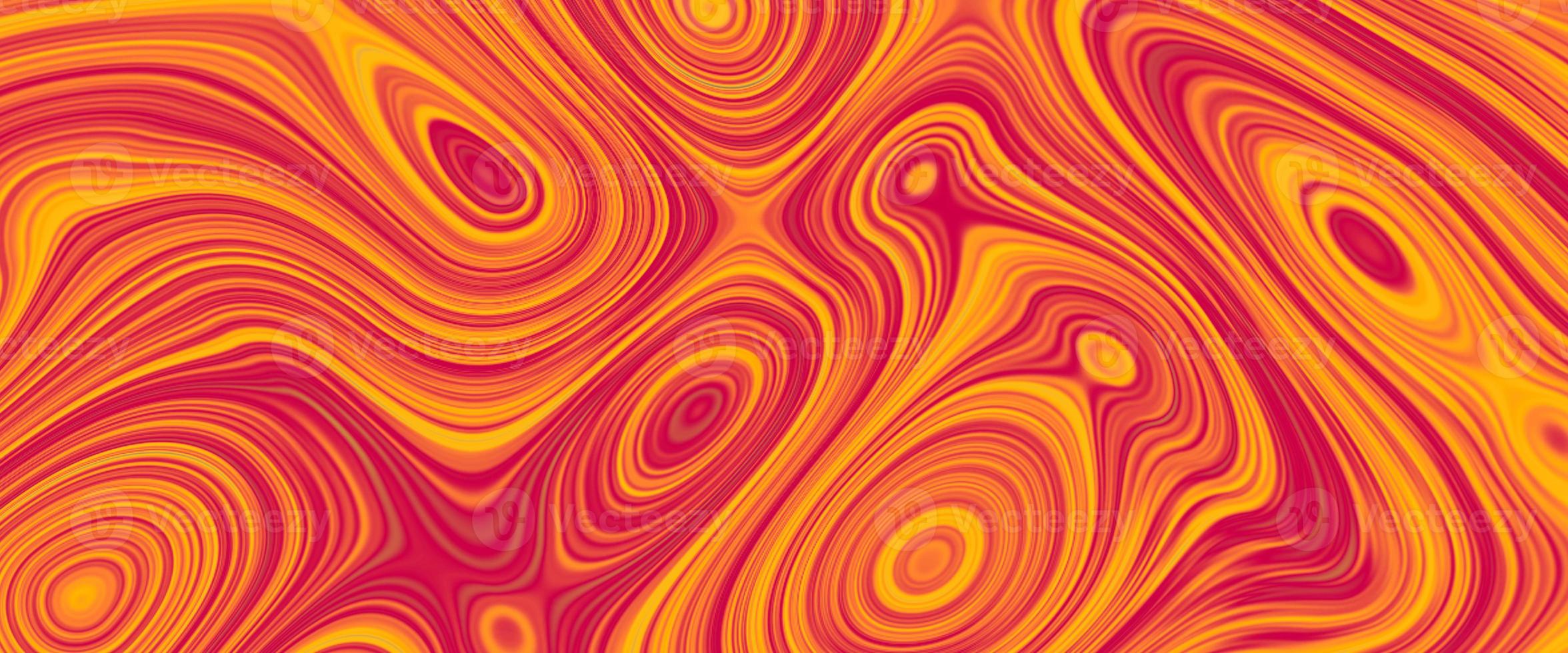 Abstract fluid art background light orange and golden colors. Colorful marbling surface, vibrant abstract paint design fluid waves background texture. Marble wall and floor decorative tiles design. photo