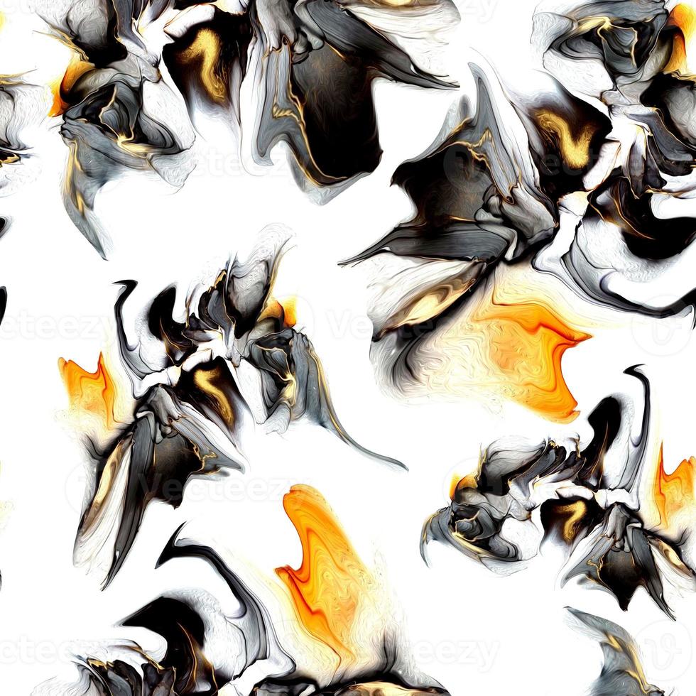 Seamless colorful abstract pattern, motion blur effect, wallpaper, textile print. photo