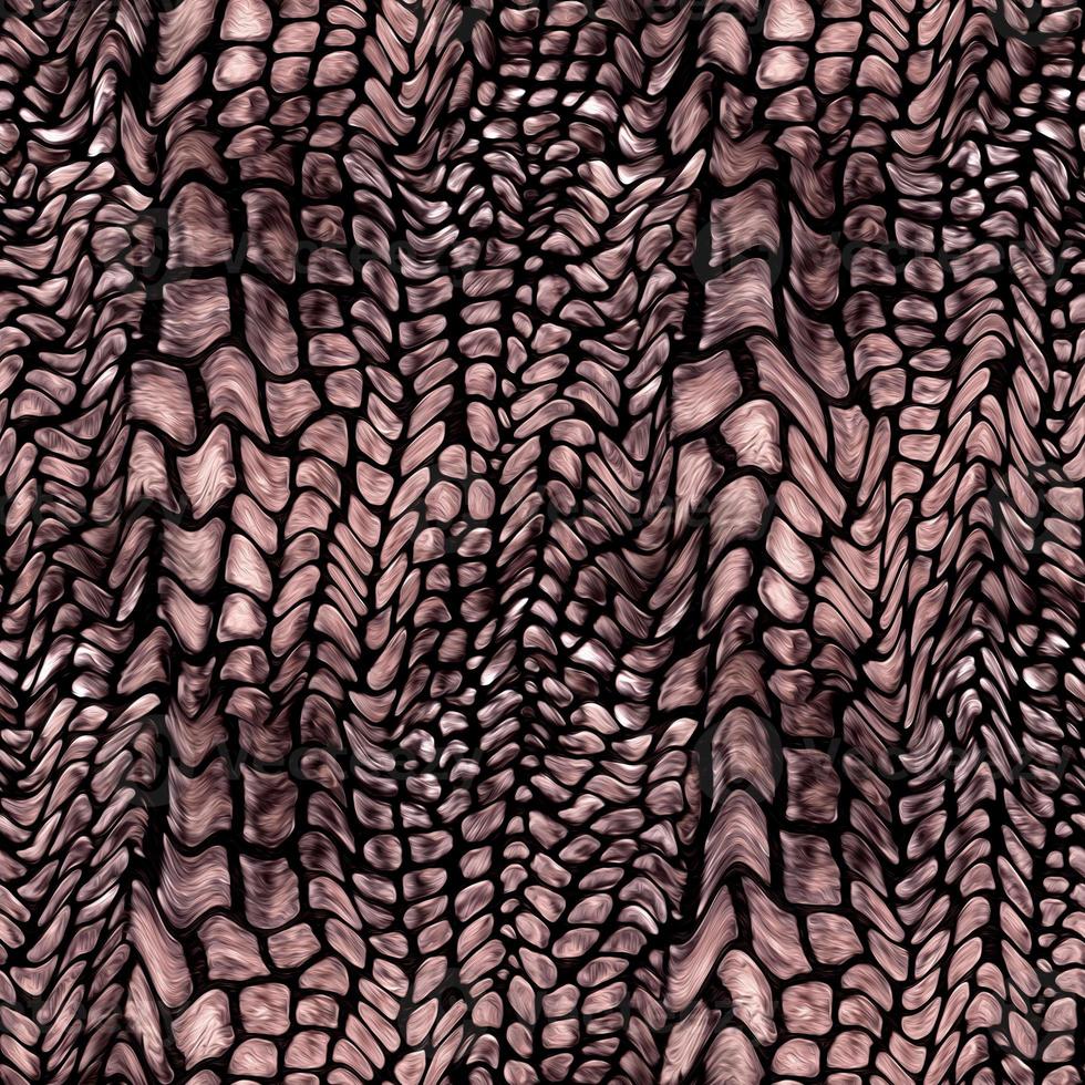 Seamless snake texture, snake skin, python skin. photo