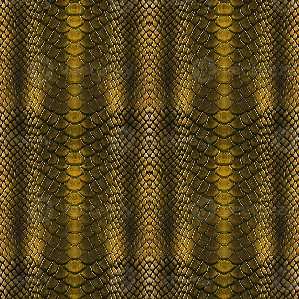 Seamless snake texture, snake skin, python skin. photo